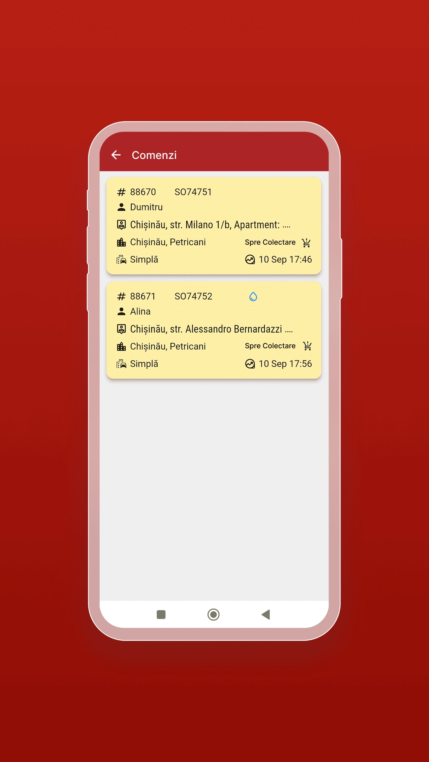 Pegas Aplicație Pick & Pack Retail Moldova | Listă comenzi online pentru colectare și procesare rapidă