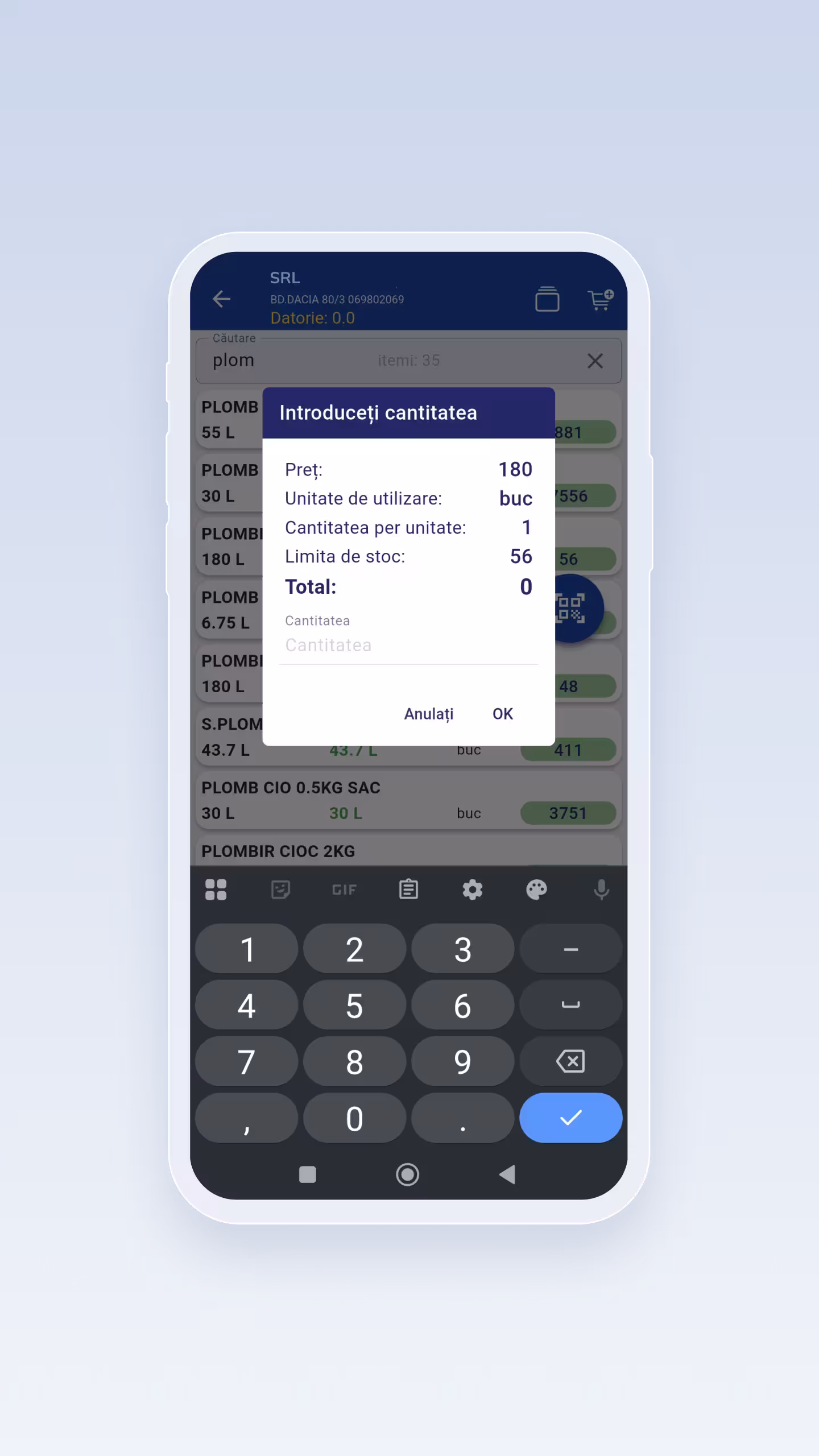 JLC Moldova Platformă Digitală Livrări FMCG | Modul de formare comenzi și adăugare cantități marfă direct din teren