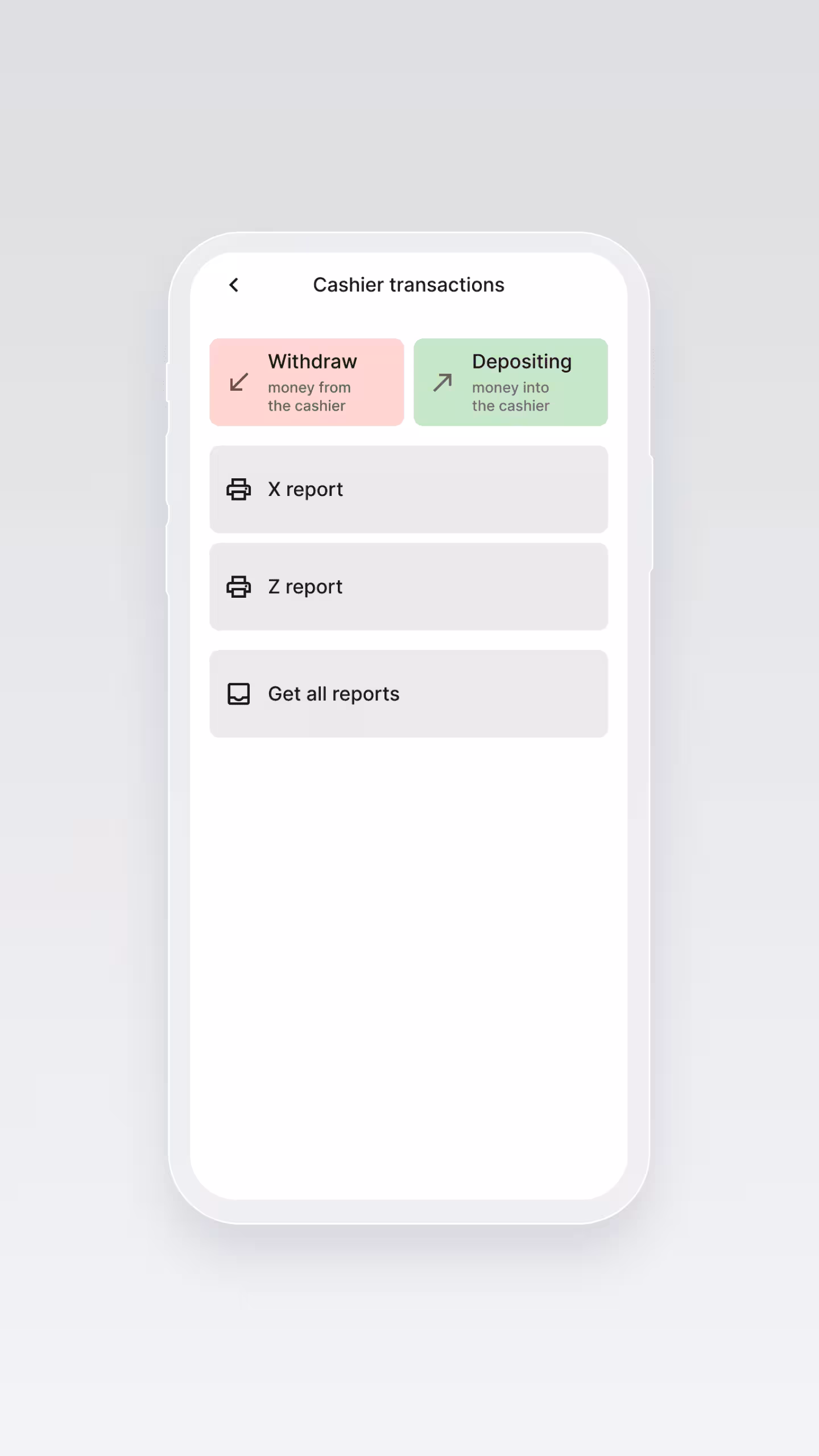 Fiscal Partner | Casierie mobilă pentru operațiuni fiscale | Emitere rapoarte Z/X, încasări și depuneri numerar | Sincronizare instantă cu dashboard-ul central Fiscal Partner