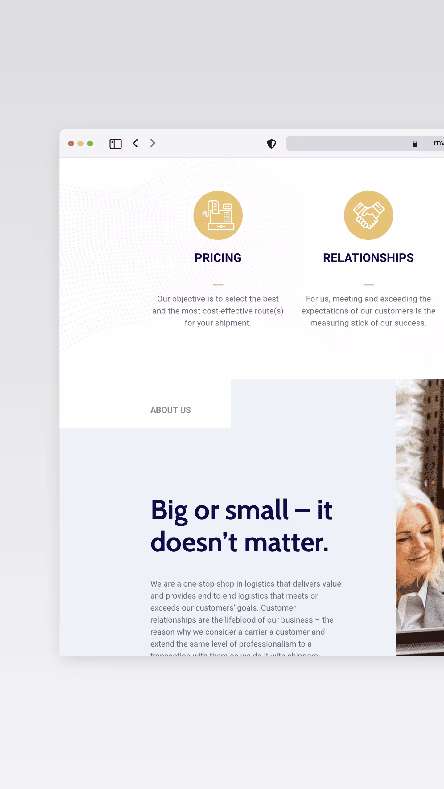 IGT Logistics | Website dedicat experienței și rețelei logistice | Informații despre acoperirea națională și internațională, expertiză în transport rutier și soluții personalizate pentru clienți din SUA și Canada