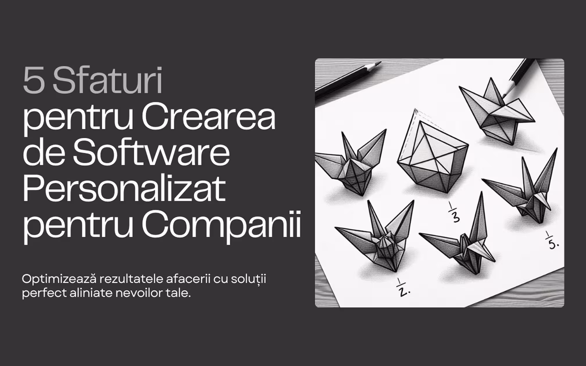 Pași importanți în dezvoltarea software-ului personalizat pentru organizații"